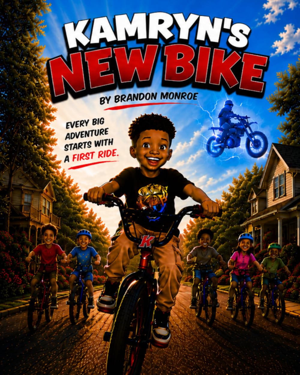 Kamryn's New Bike: Every Big Adventure Start With The First Ride