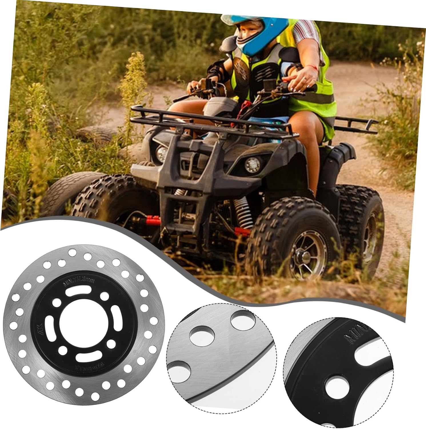 Atv Rear Brake Disc 160mm Iron Rotor for Go Kart Utv