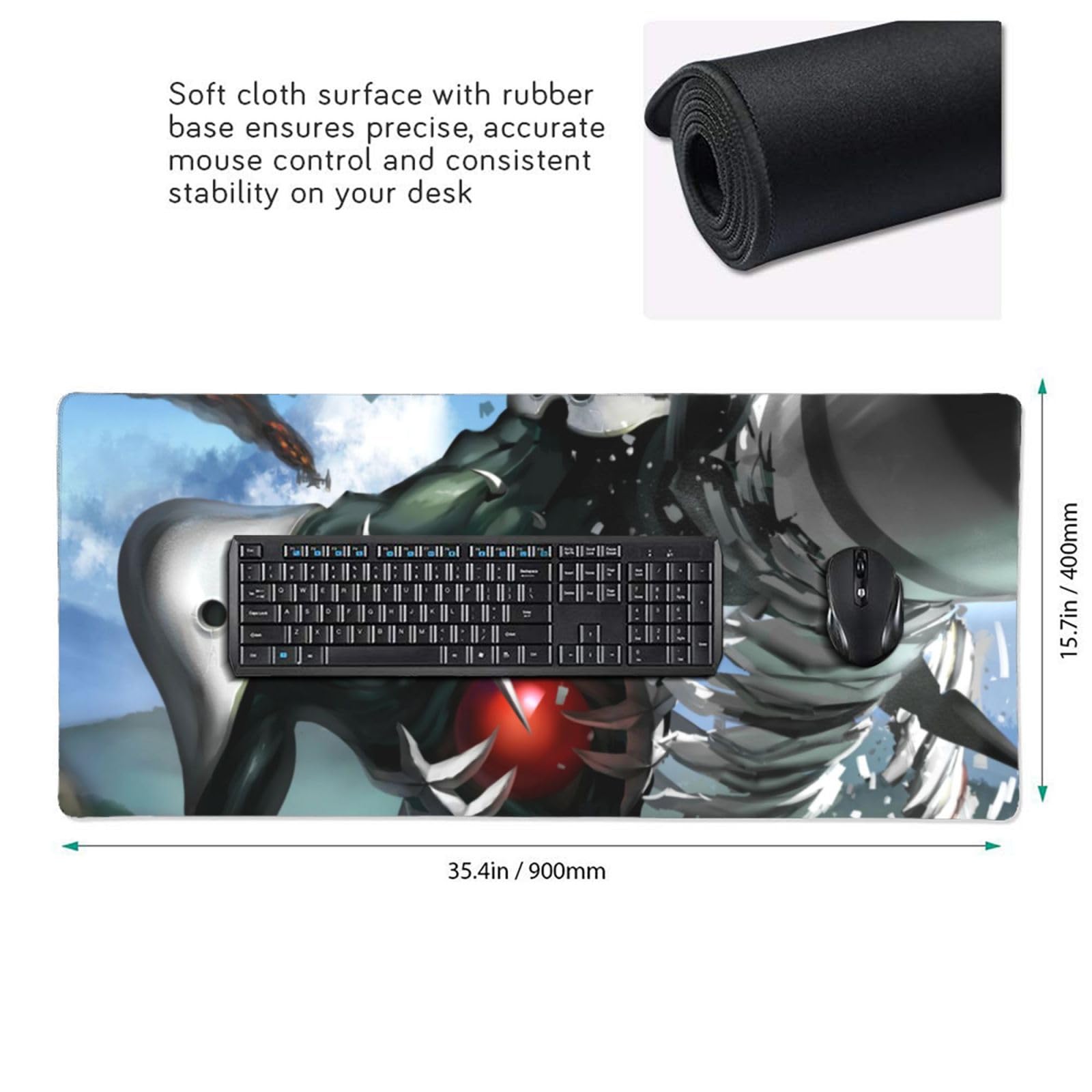 Amazon.co.jp: エヴァ サキエル2 マウスパッド デスクマット多機能