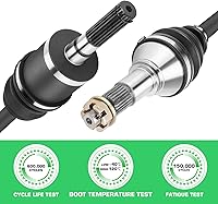 Vista 5 de Youxmoto Eje CV delantero derecho para Can-Am Commander 4x4 800R 2011-2020/ Max 800R 16-20; Commander 4x4 1000 2011-2017/ 1000R 18-20/ Max 1000