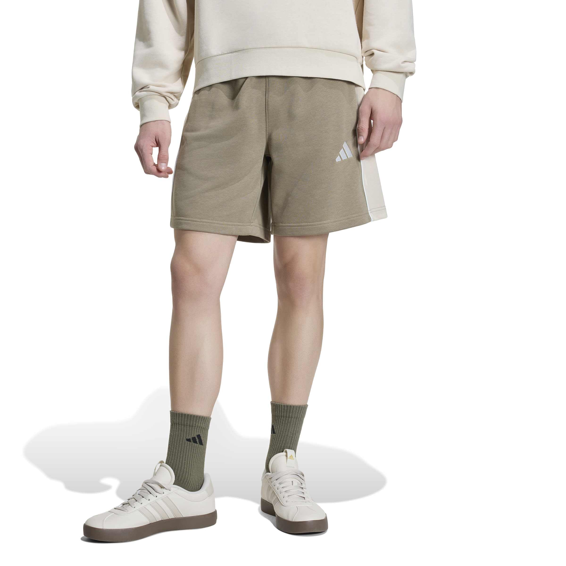adidas Seasonal Essentials Colorblock Fleece Shorts - Shorty Mężczyźni