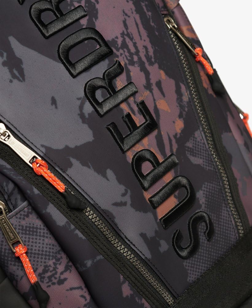 Superdry Tarp EMB Rucksack Wristlet, Mountain Mesh Mimetico, m Donna