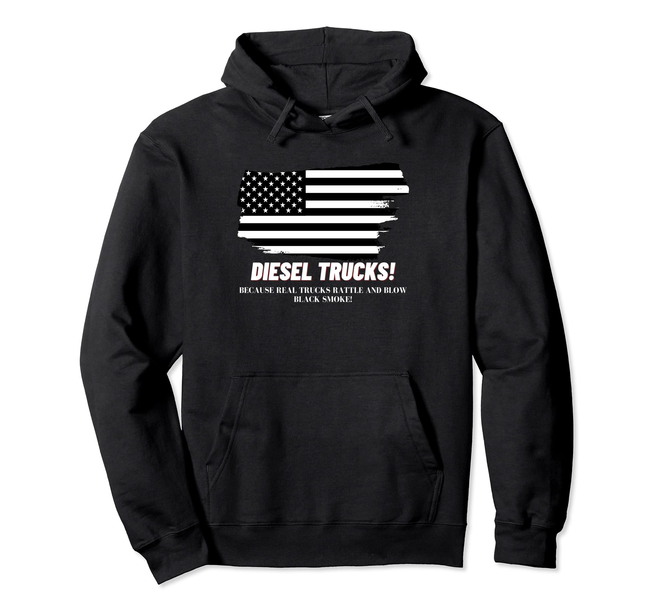 Diesel trucks! Hotrod Man Designs Pullover Hoodie