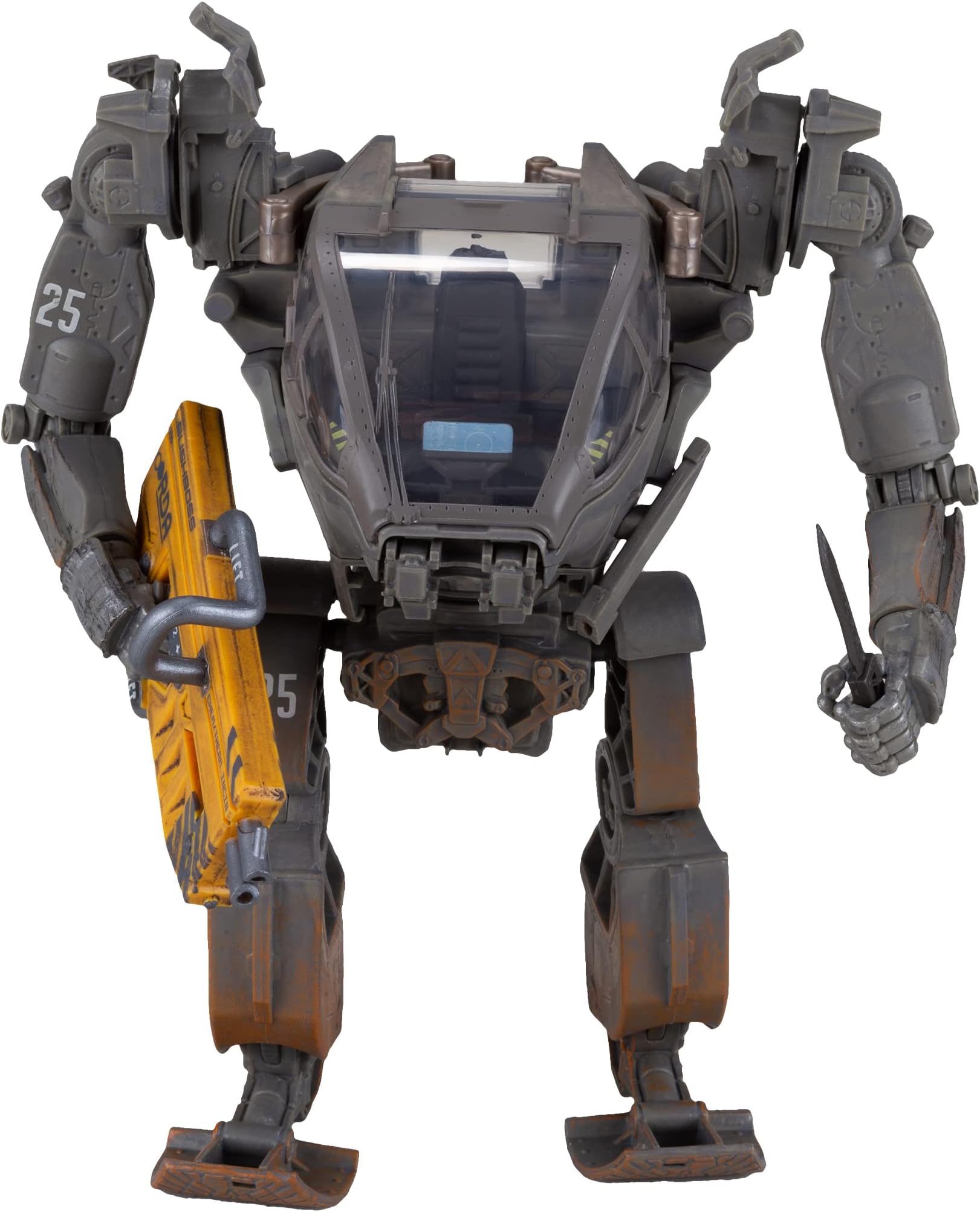 McFarlane Toys, Disney Avatar, World of Pandora AMP Suit Avatar Movie Action Mega Figure with 22 Moving Parts, Disney Toys Collectible Figure with Bush Boss FD-11, Ages 12+