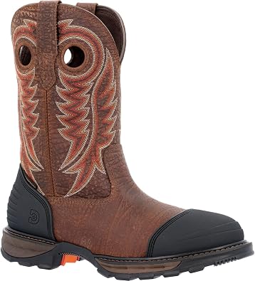 Durango Mens Maverick XpTM Steel Toe Burlywood Waterproof Western Work Boot