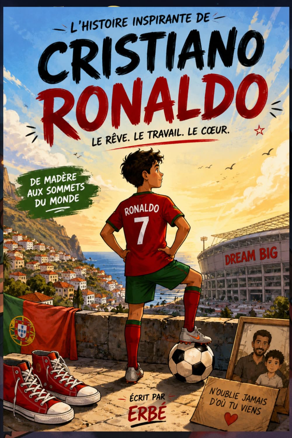 l'histoire inspirante de Cristiano Ronaldo: le rêve, le travail, le coeur