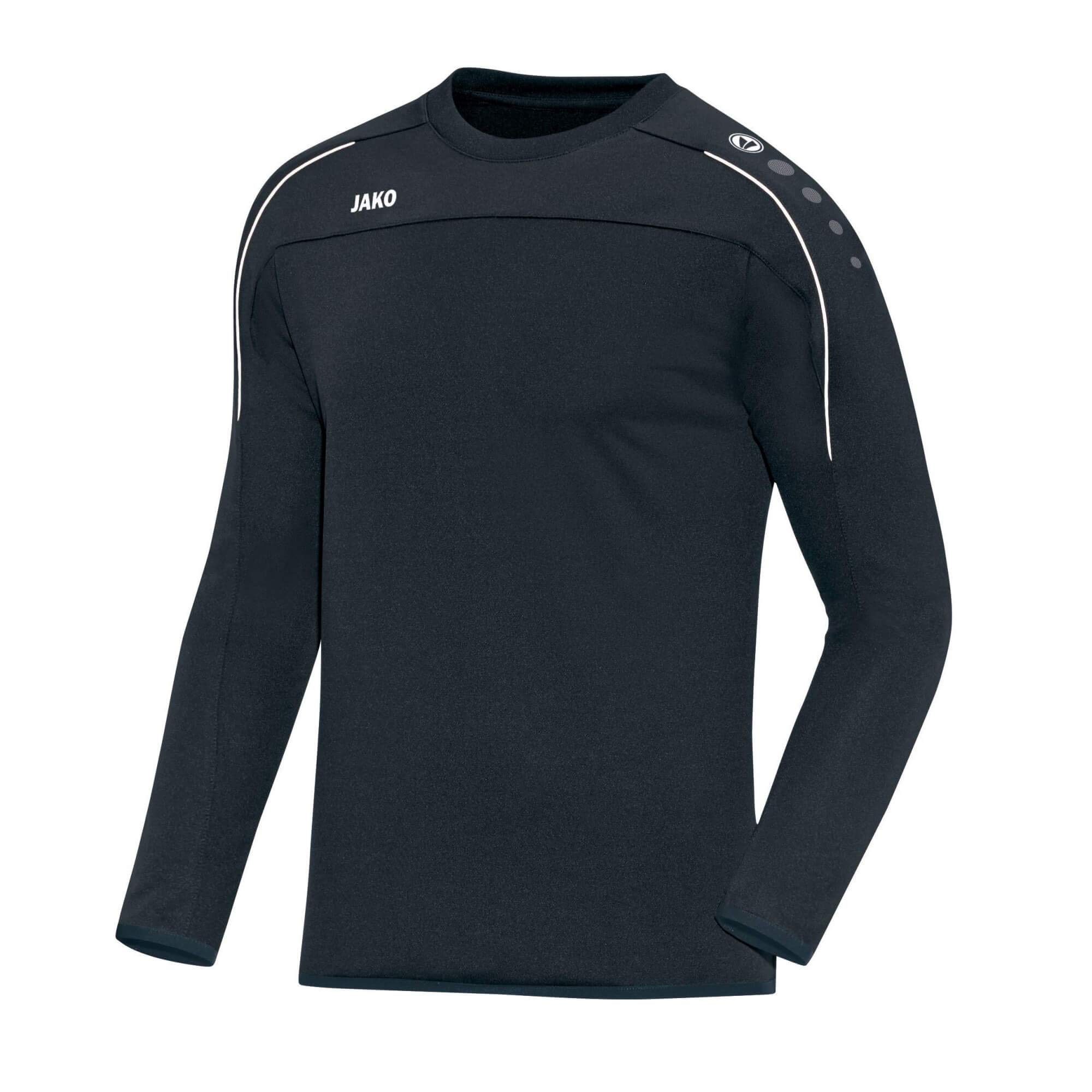 JAKO Classico Men's Sweat Classico, Mens, Sweat Classico, 8850, Black, 116 (EU)