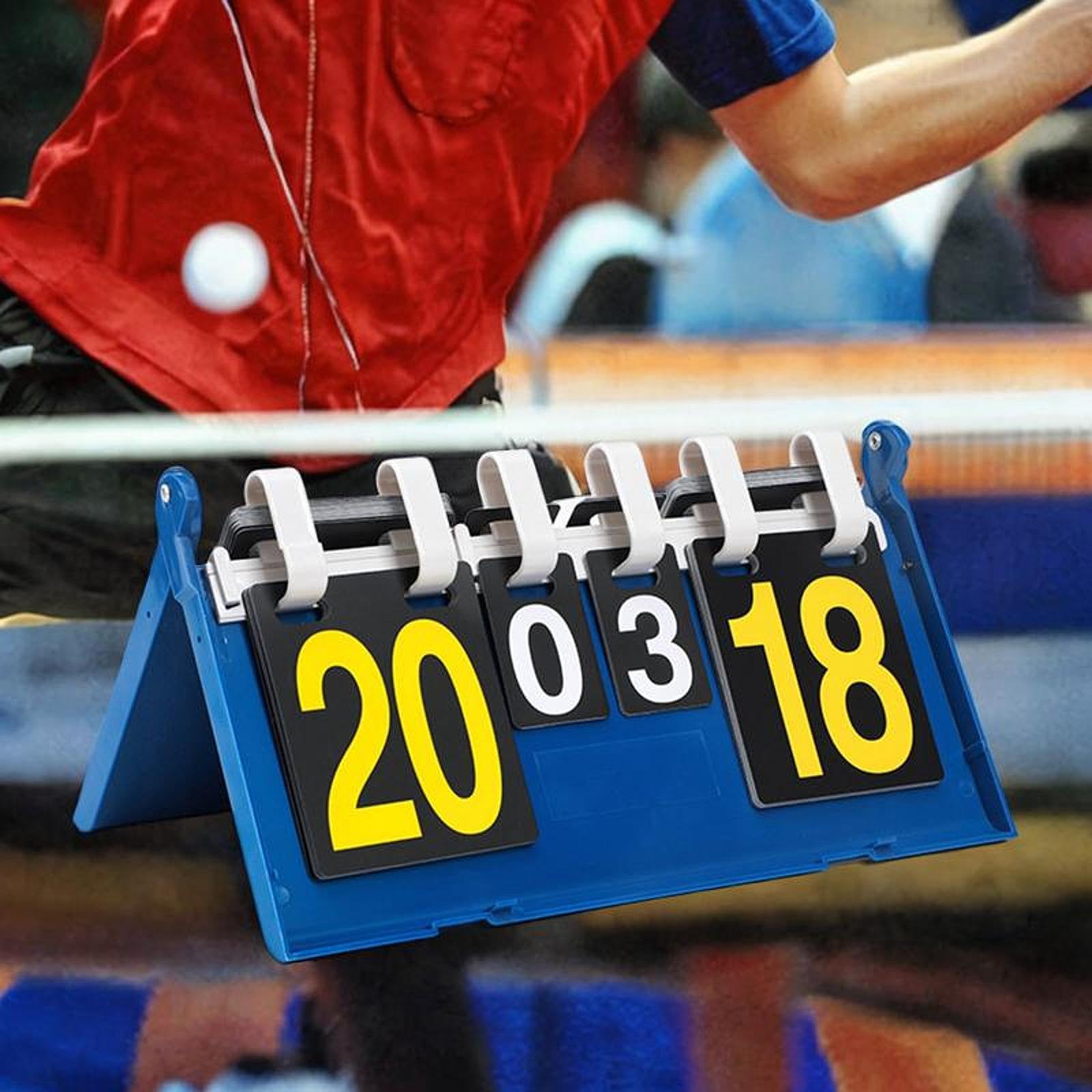 Milageto Marcador Deportivo, Marcador de Mesa para Bádminton, Fútbol, ​​Interior