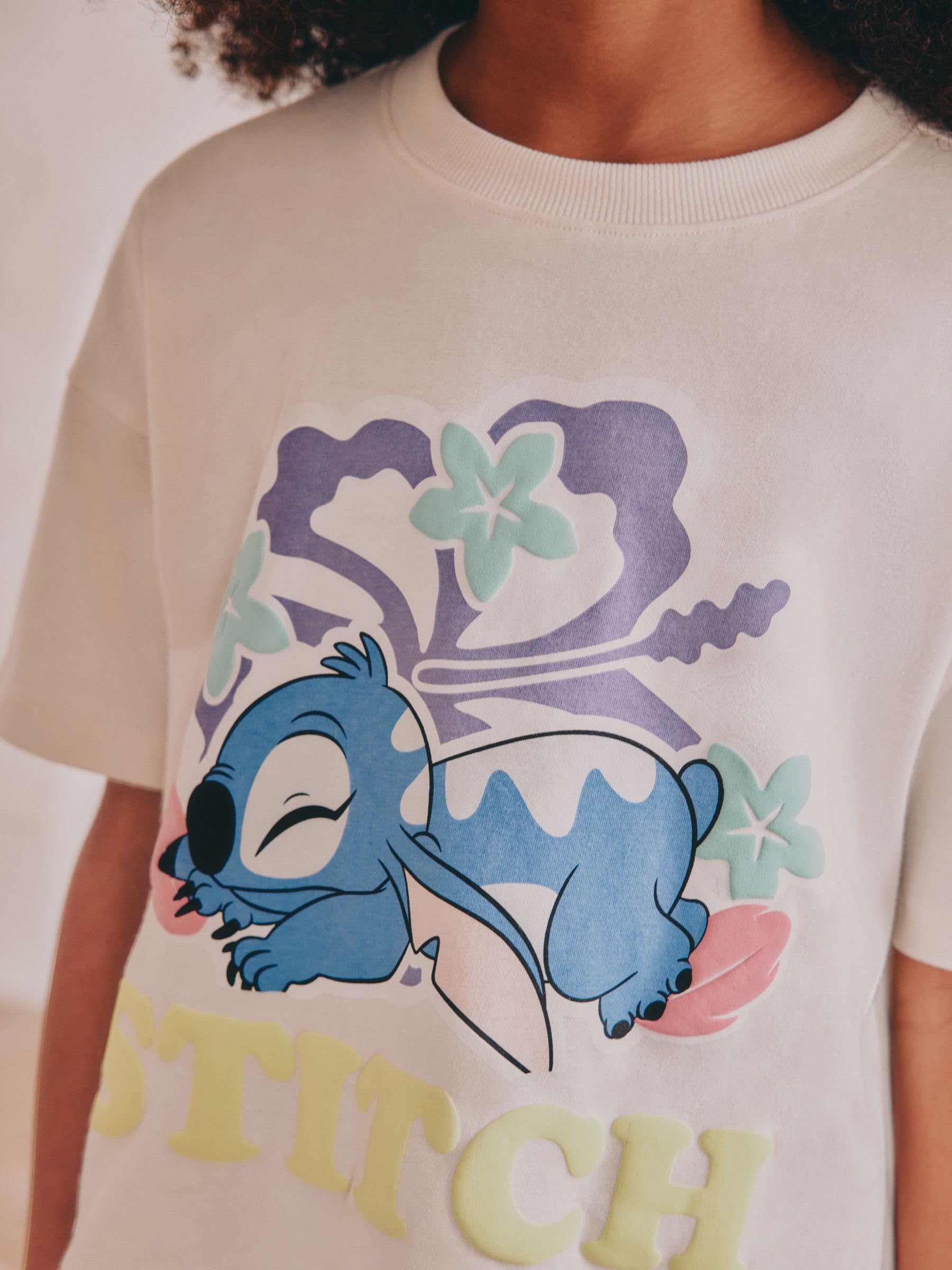 NEXT Fille Pyjama Short Stitch, Lot de 2