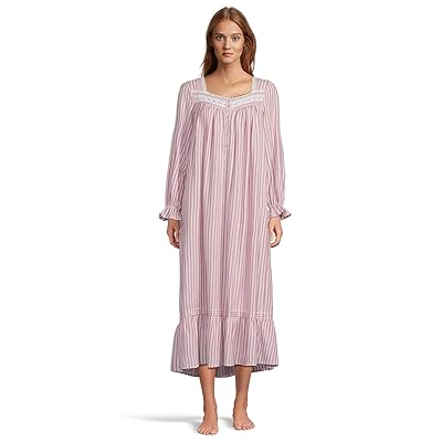 Eileen West Cotton Rayon Flannel Long Sleeve Ballet Gown Women