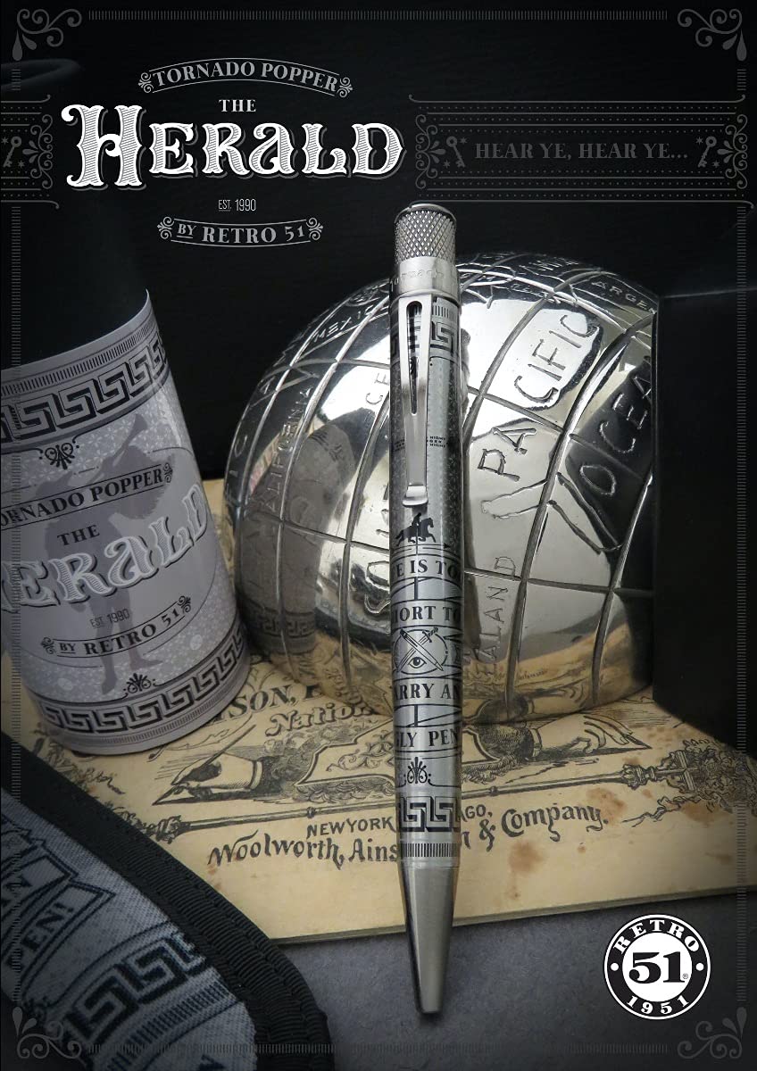 Retro 51 Herald ボールペン 専用筒付き Retro 51 Herald ボールペン 専用筒付き - メルカリ