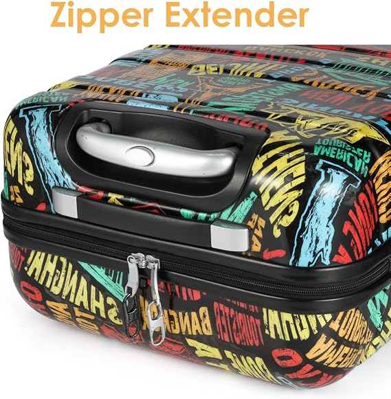Anti Theft Zipper Lock Backpack Zipper Lock Keep The Zipper Closed, Quick Disconnect Clip Key Holder Add-on Accessory 8PCS 2Sizes (Black/Silver)