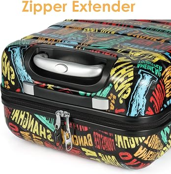 Anti Theft Zipper Lock Backpack Zipper Lock Keep The Zipper Closed, Quick Disconnect Clip Key Holder Add-on Accessory 8PCS 2Sizes (Black/Silver)