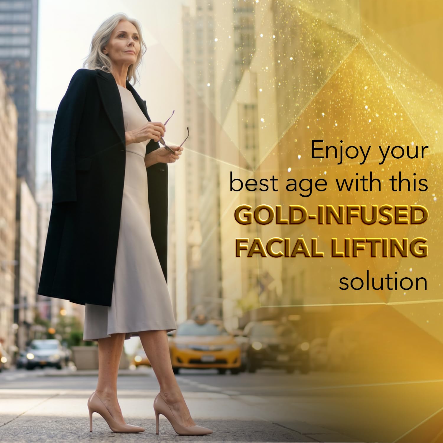 Cicatricure Gold Lift - Crema antiarrugas para ojos y labios, cuidado de la piel antienvejecimiento para reducir las ojeras, la hinchazón y las líneas de expresión, 0.5 onzas (paquete de 3)