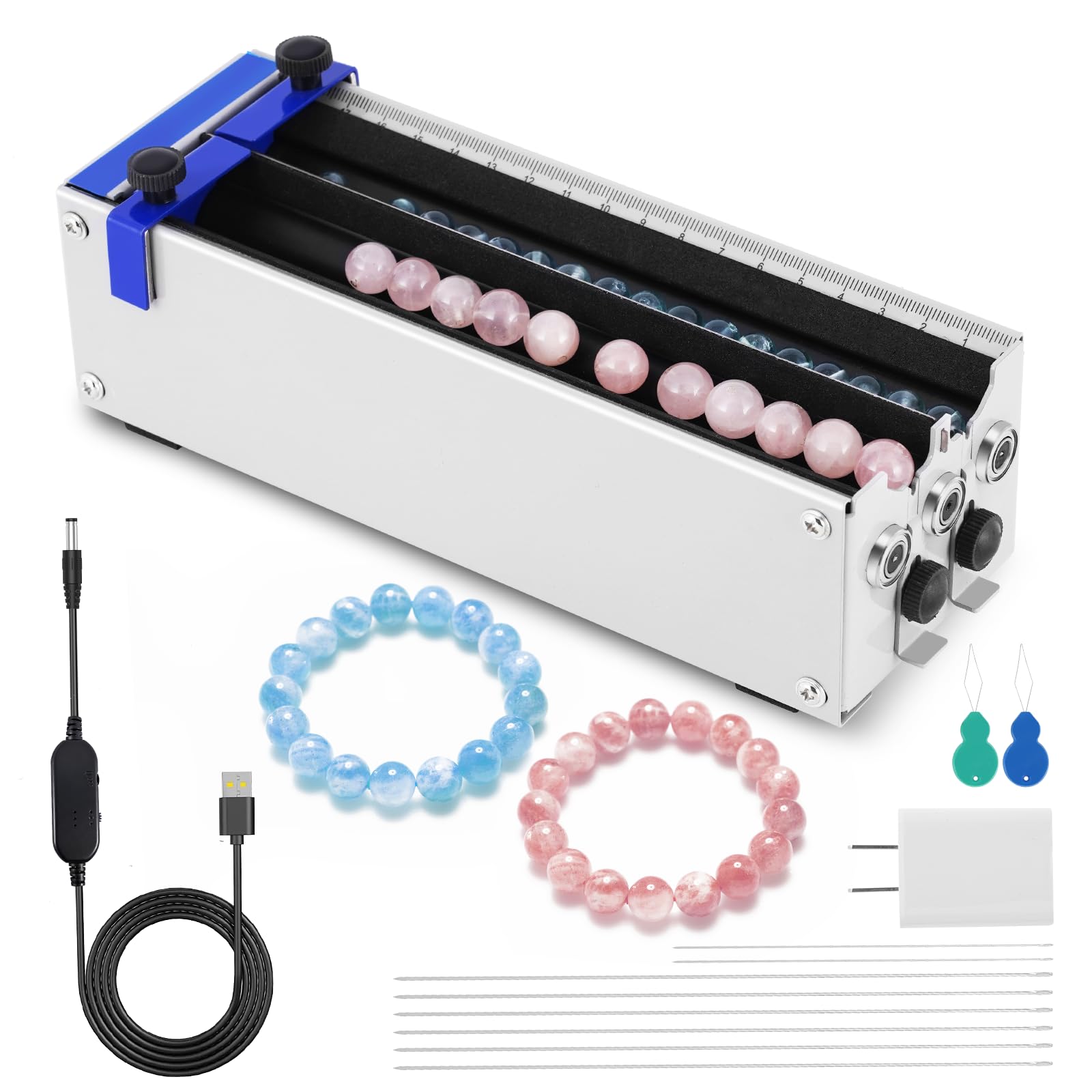 Machine à perles électriques avec alignement automatique des aiguilles - 8