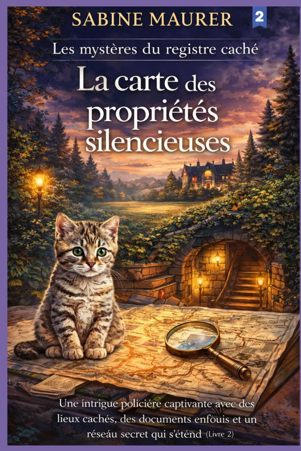 La carte des propriétés silencieuses: Une intrigue policière captivante avec des lieux cachés, des documents enfouis et un réseau secret qui s'étend (Livre 2) (Les mystères du registre caché)