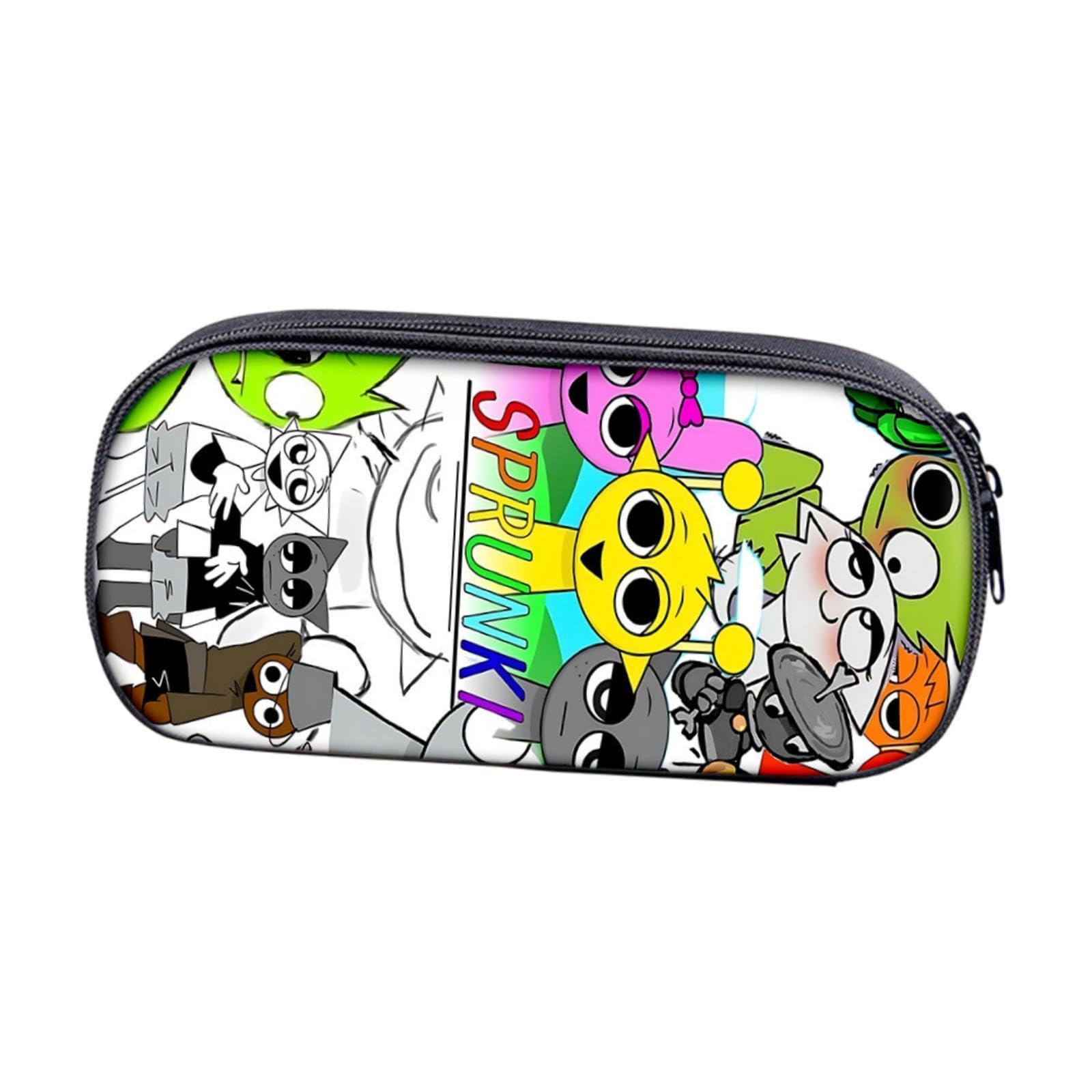 Pencil Case School Supplies Cartoon Novelty Makeup Pouch for Boys Girls Kids Style A-image-21