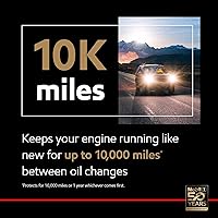 Vista 5 de Mobil 1 (120768) Alto kilometraje 5 W-20 Aceite de motor – 5 cuartos de galones