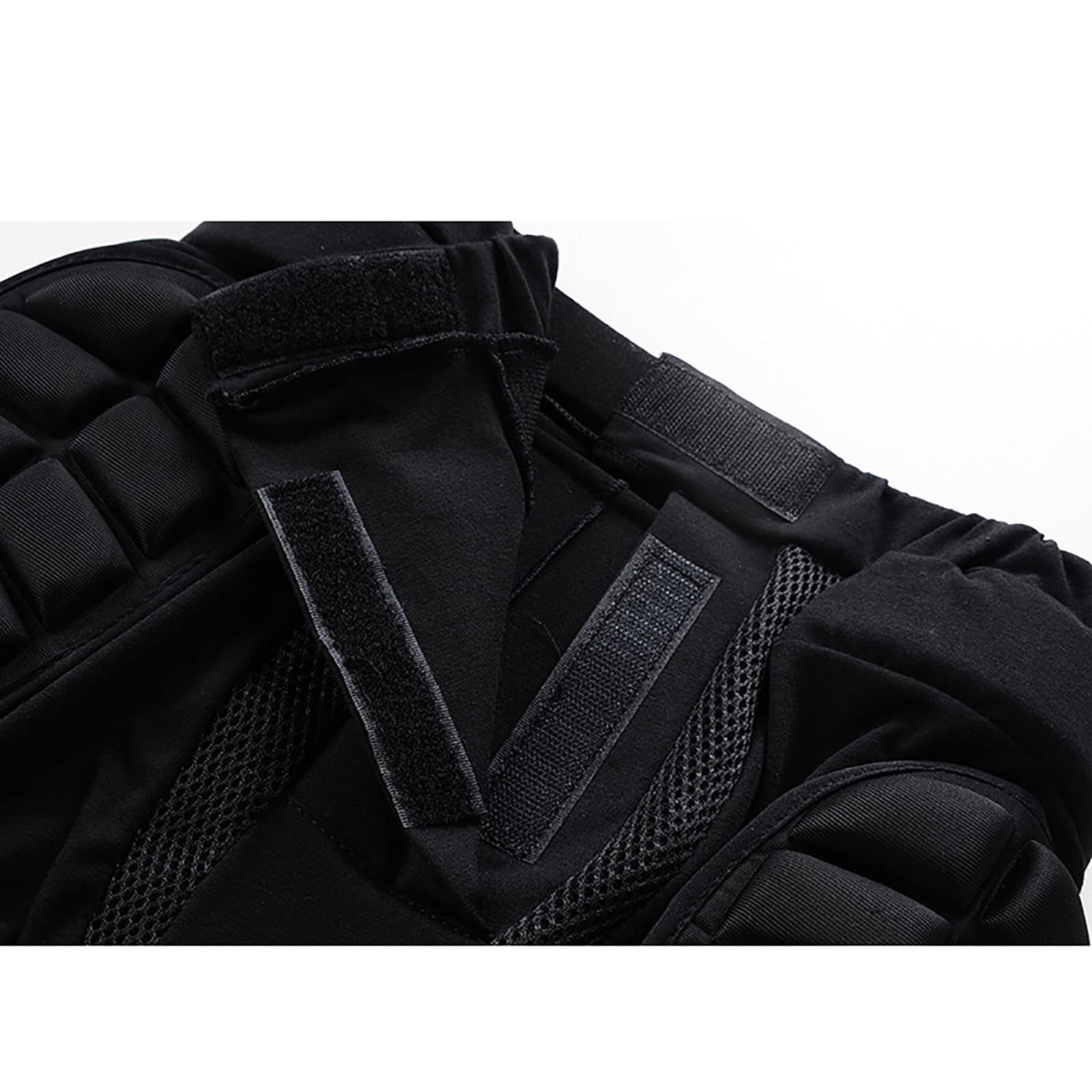 Ochronne wyściełane spodenki na snowboard, Odporność na uderzenia zimowe Oddychające odzież sportowa Butt Protective Spodenki, Dla Snowboardowych Łyżwiarstw Jazda Crash Spodnie Szorty (Color : Black