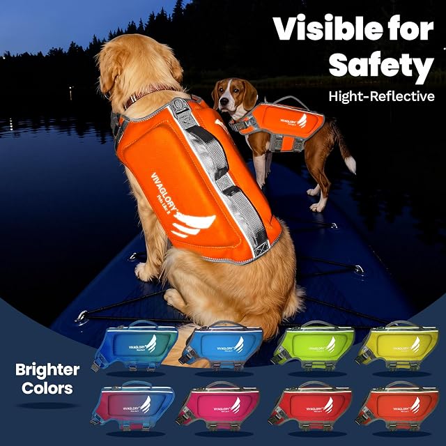 Foto 4 de 6 de VIVAGLORY Chaleco Flotante Ligero para Perros