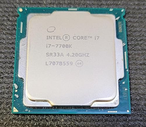Intel Core I7-7700K I7 7700K 4.2 GHz Procesador de CPU de ocho hilos de cuatro núcleos 8M 91W LGA 1151