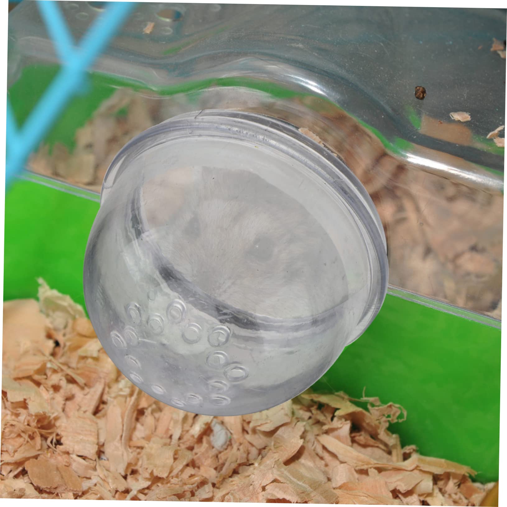 BESPORTBLE 4 Stück Robuste Kunststoff Käfigenden für Hamster Geeignet für Außengebrauch Erweitert das Habitat mit Praktischen Käfigstopfen Zufällige Farbe
