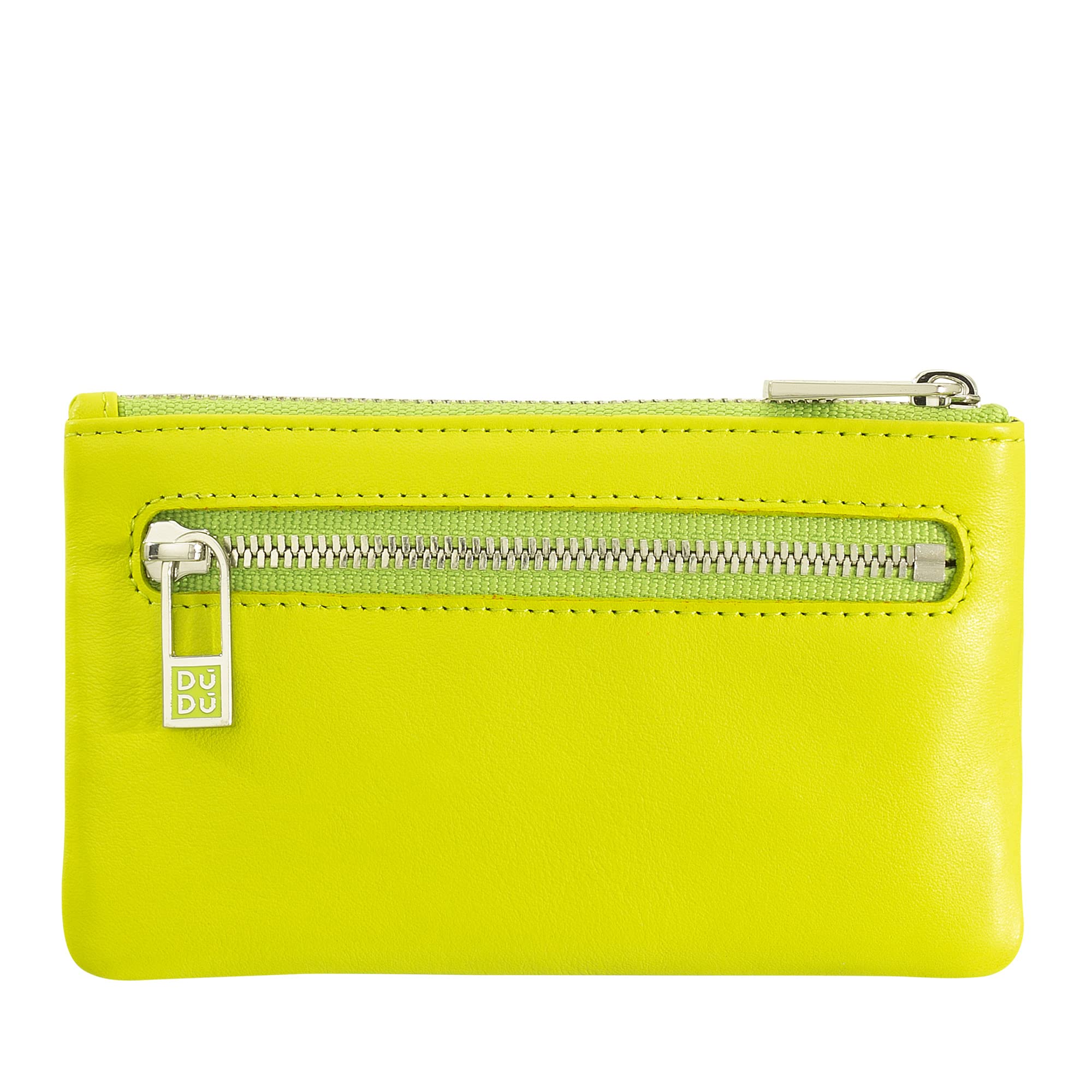 DUDU Estuche de Llaves Hombre Mujer con Cremallera Limon