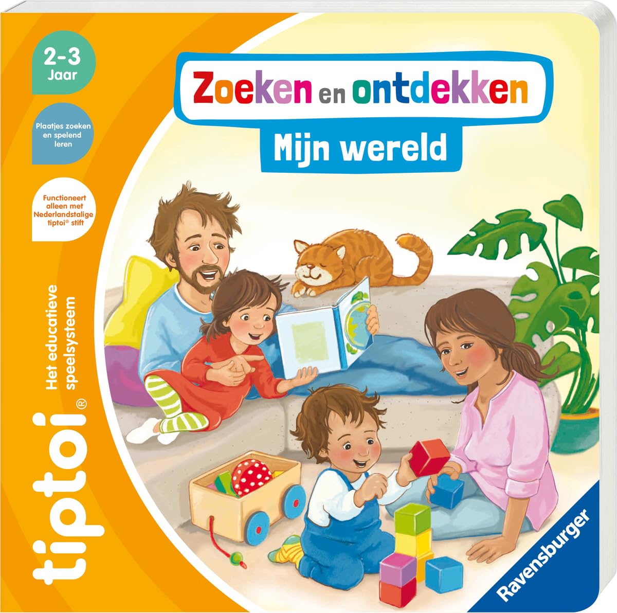 tiptoi Buscar y descubrir Mi mundo libro interactivo infantil de aprendizaje Ravensburger