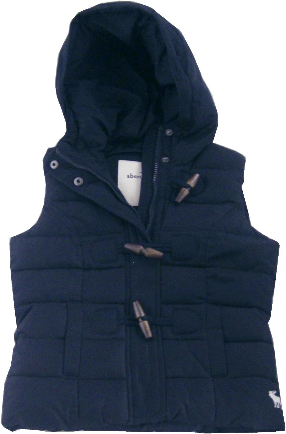 Abercrombie Kids Girls Hooded Puffer Vest