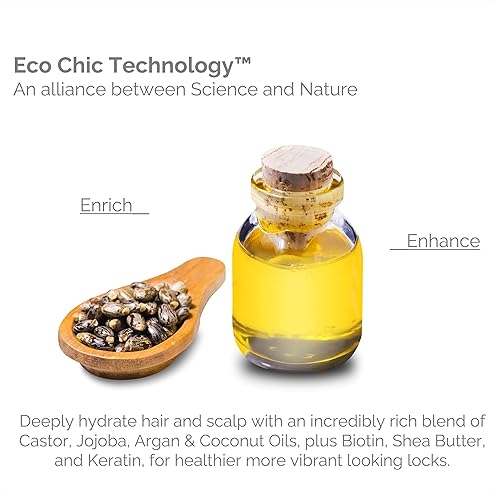 Miniatura 9 de Giovanni Acondicionador de aceite de ricino suavizante para todo tipo de cabello, hidrata el cabello y el cuero cabelludo, hidrata y domina