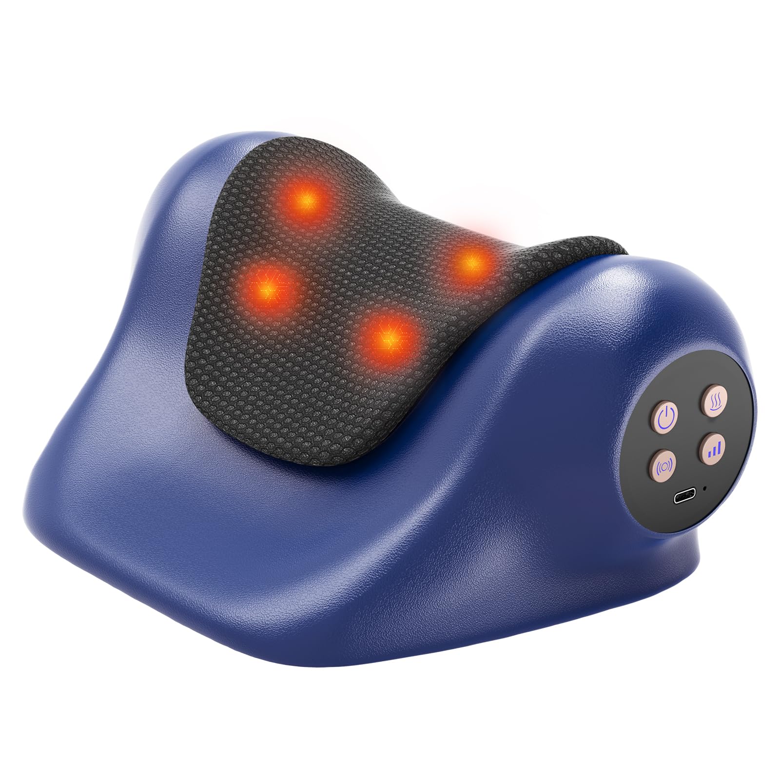 Nackenmassagegerät Kabellos SteBeauty, Massagegerät Nacken Mit 2000 mAh Akku, Elektrische Nackenmassagegerät Mit Wärme, 3 Modi und 3 einstellbare Frequenz, geschenke für frauen männergeschenke | 3-in-1 Kabellose Elektrische Schultermassage mit 2000mAh Ges