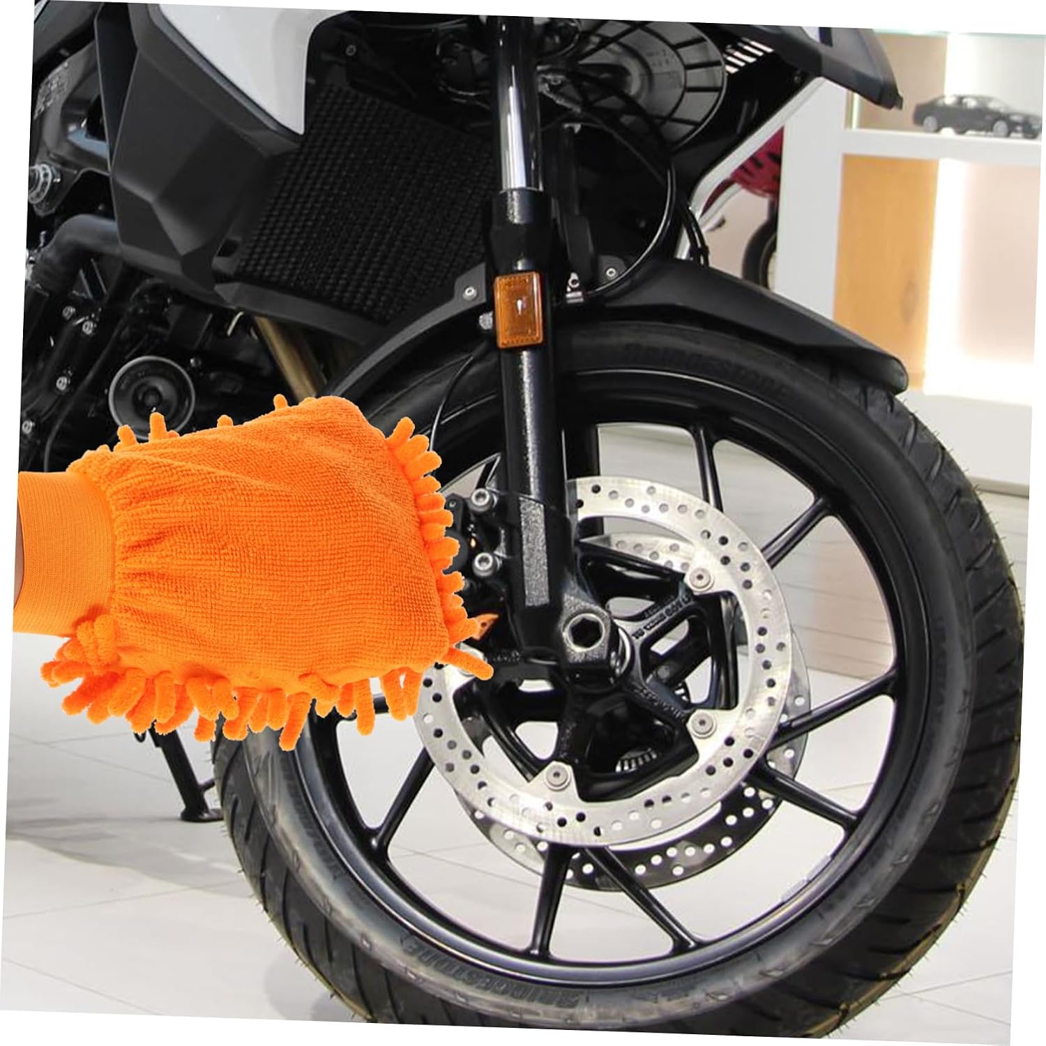 KICHOUSE 1set Bike Chain Cleaner Kit Chain Scrubber and Cleaning Brushes for Models Effectively Cleans Cassettes Derailleurs and More