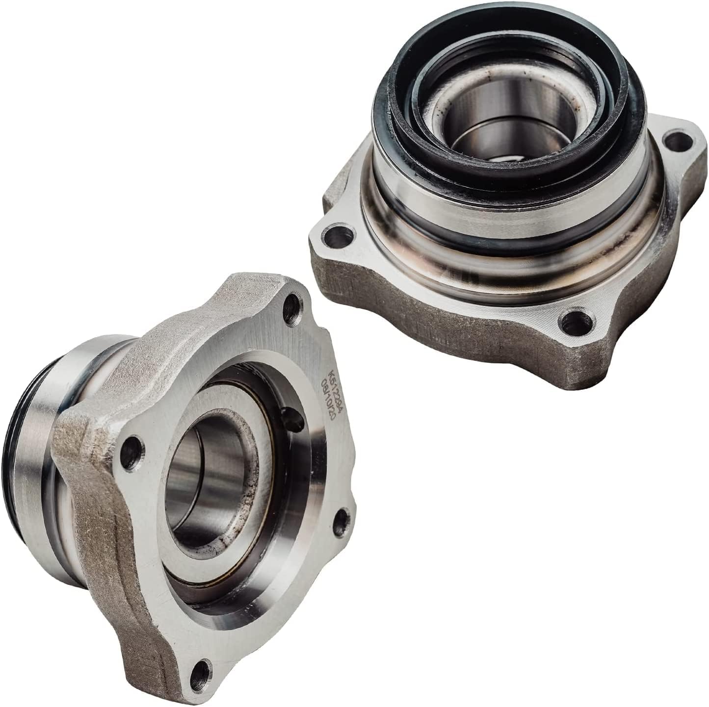 Detroit Axle - RWD Wheel Bearing Hubs for 2005-2020 Toyota Tacoma, Wheel Bearing Hubs Assembly 2006 2007 2008 2009 2010 2011 2012 2013 2014 2015 2016 2017 2018 2019 Front and Rear Replacement
