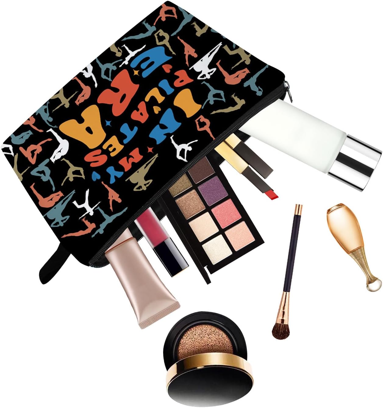 Pilates Makeup Bag In My Pilates Era Toiletry Zipper Pouch Organizer Accessories Birthday Gift for Coach Learners Women Friends - Image 5