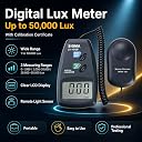 Sigma Instruments Digital Lux Meter (upto 50,000 Lux), with Calibration Certificate gallery image