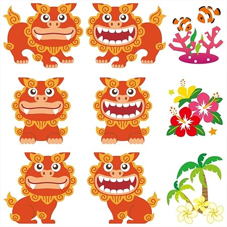 Amazon ウォールステッカー 飾り 30 30cm シール式 装飾 おしゃれ 壁紙 はがせる 剥がせる カッティングシート Wall Sticker 雑貨 ガラス 窓 Diy プチリフォーム パーティー イベント 賃貸シーサー 沖縄 ハイビスカス Wss Ds ウォールステッカー オンライン通販