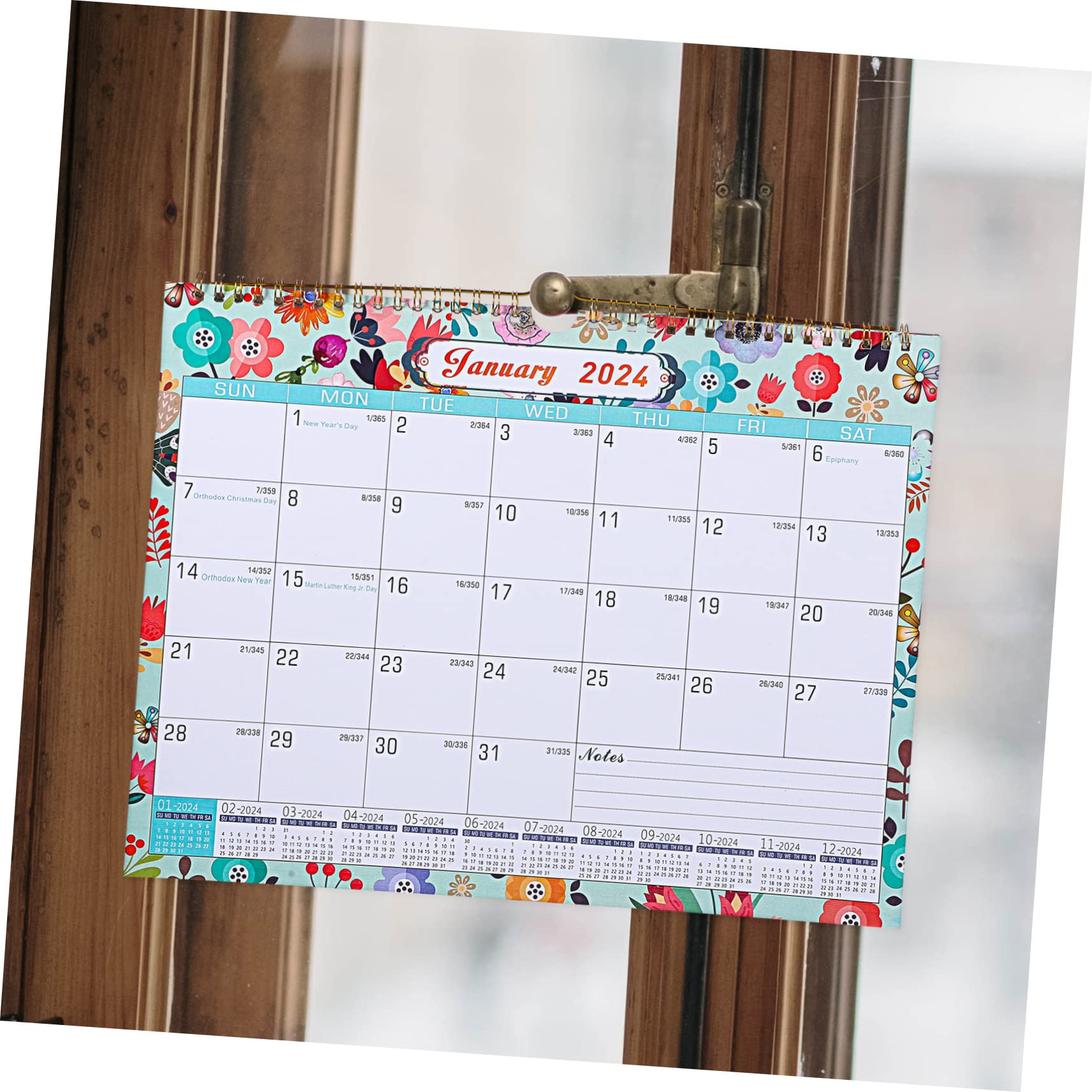 SEWACC 5stücke Wandkalender Monatskalender Für Termine Hängender Kalender Mit Druck Praktischer Planer Für Büro Und Zuhause Monatsübersicht Platzsparend Und Langlebig