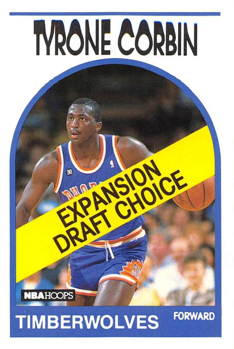 Amazon.com: 1989-90 NBA Hoops #319 Tyrone Corbin Minnesota