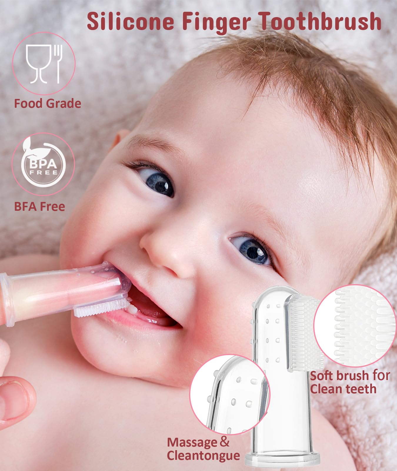 YASEW Kit de cuidado de la salud y aseo para bebés Rosa