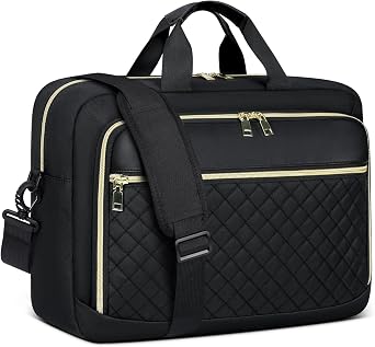 Laptop Bag 17.3 Inch Laptop Briefcase for Women Men Waterproof Messenger Bag Padded Laptop Case Large College Computer Bag