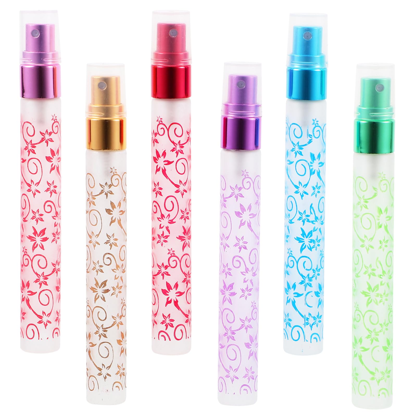 4 Set Bottiglie Spray Opaco Per Cosmetici E Profumi Pratiche Per Viaggi Ricaricabili E Riutilizzabili 6 Pezzi*4