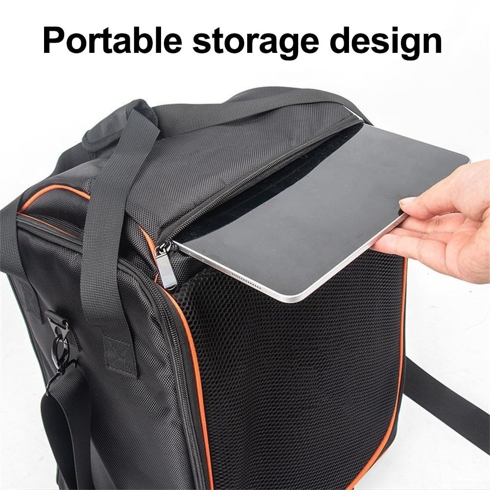 Hartschalen-Tragetasche für JBL für PartyBox für Encore Essential2, wasserdichte Nylon-Lautsprecher-Aufbewahrungstasche mit 60 mm Polsterung, tragbar