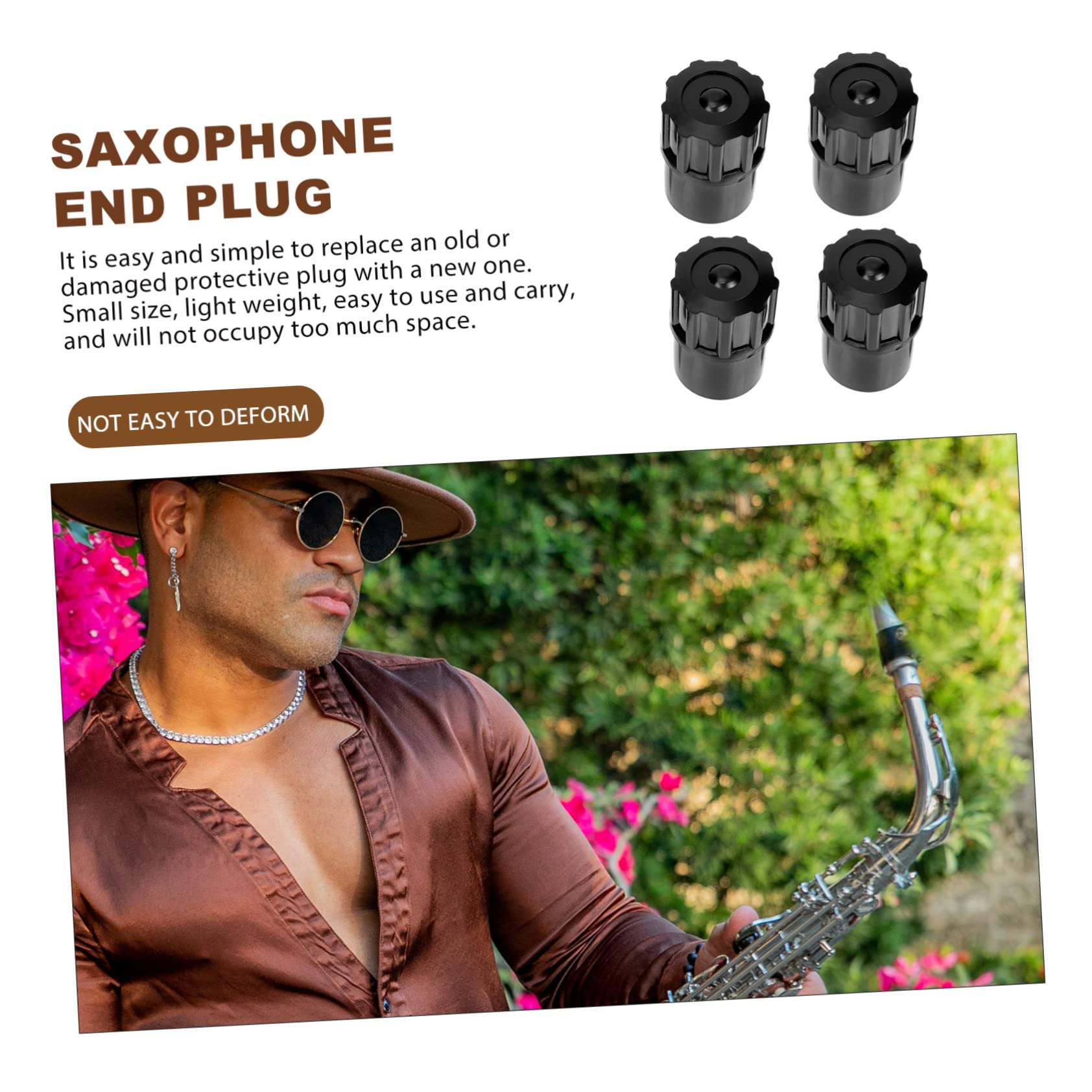 20pièces Bouchons De Pour Saxophone Alto Accessoires Pratiques Pour Entretenir Votre Instrument