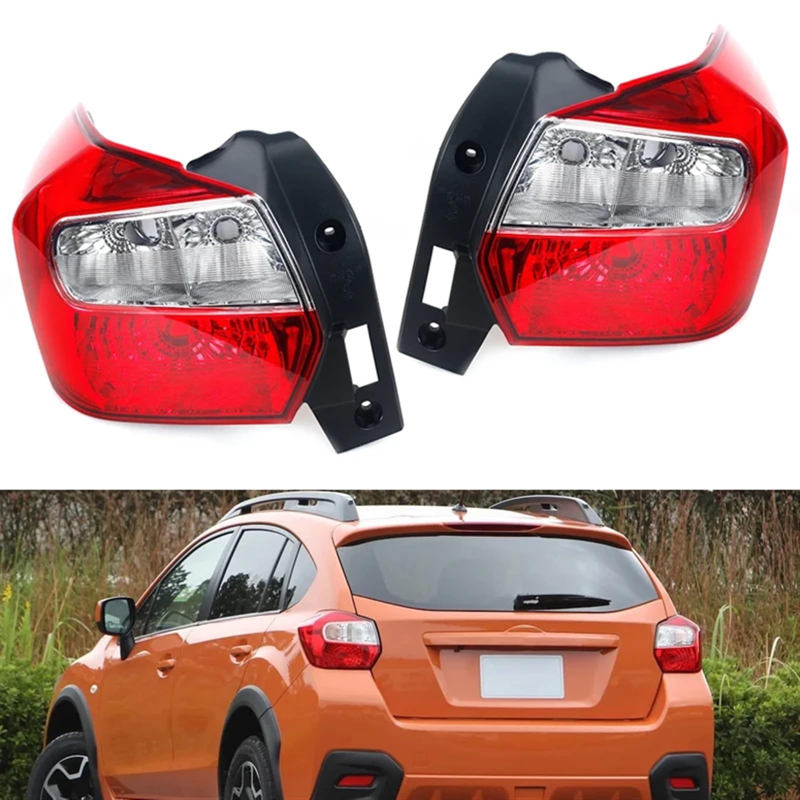 Fari Posteriori Auto Per Subaru Per XV 2012 2013 2014 2015 Indicatori Direzione Posteriori Lampada Freno Posteriore Senza Lampadina Copertura Luce Freno Posteriore Auto Luci Posteriori(Sinistra)