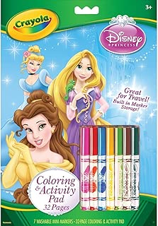 Crayola Disney Princess Coloring and Activity Book with Markers - coolthings.us