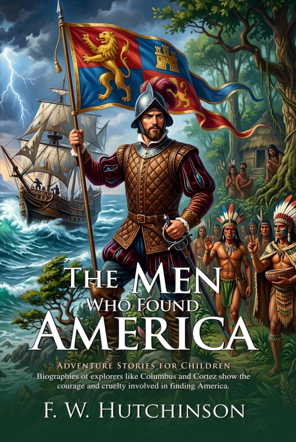 The Men Who Found America: Epic Tales of Explorers and Brave Pioneers: Fully Illustrated Edition with Author Biography and Commentary