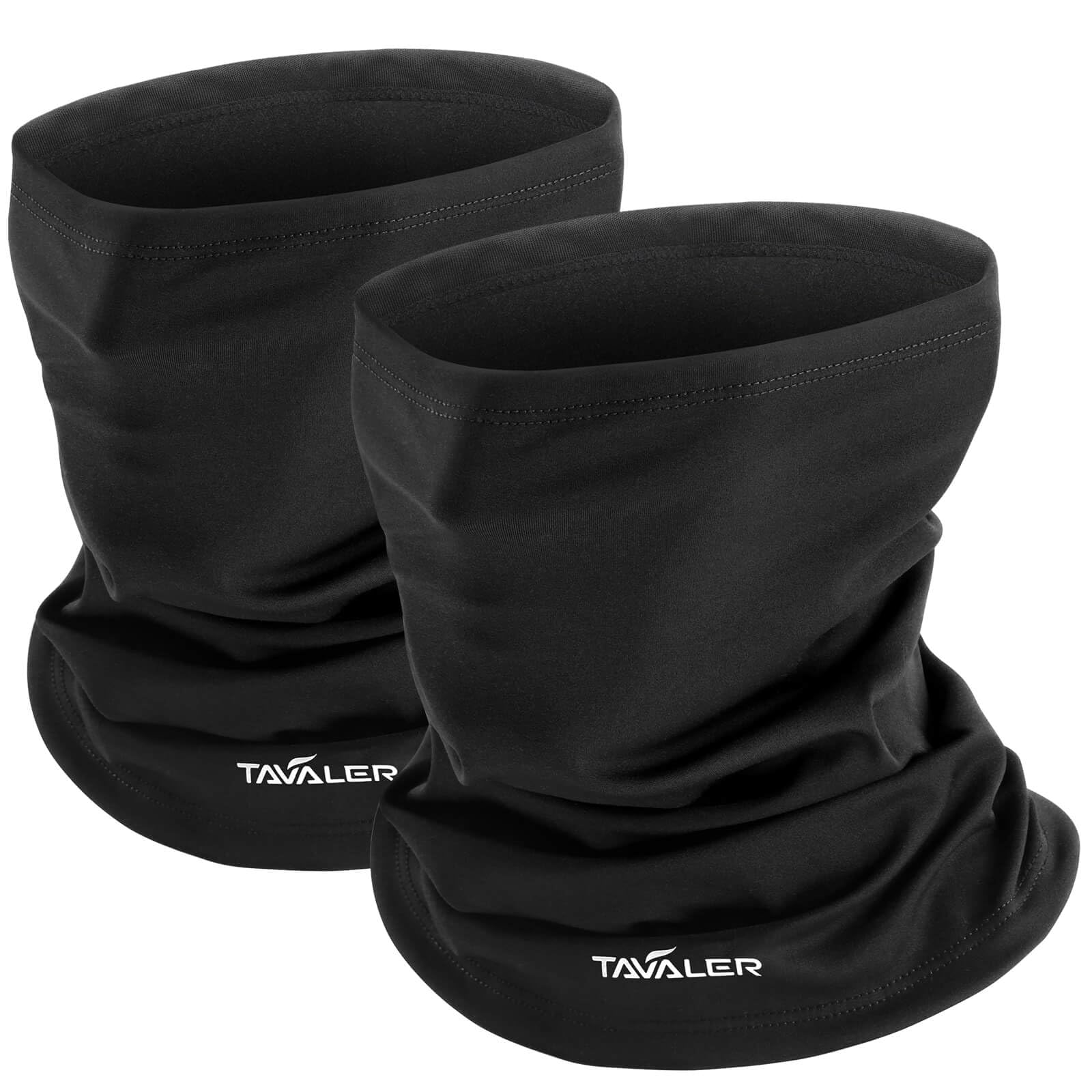 Tavaler Schlauchschal Herren/Damen Winter, Multifunktionstuch Winddicht Halswärmer, Elastisch und Atmungsaktiv Halstuch Herren, Loop Schal für Fahrrad, Motorrad, Skifahren