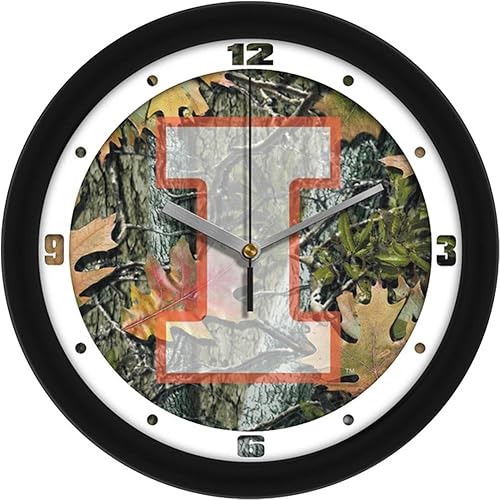 Vista 43 de SunTime Reloj de pared de camuflaje