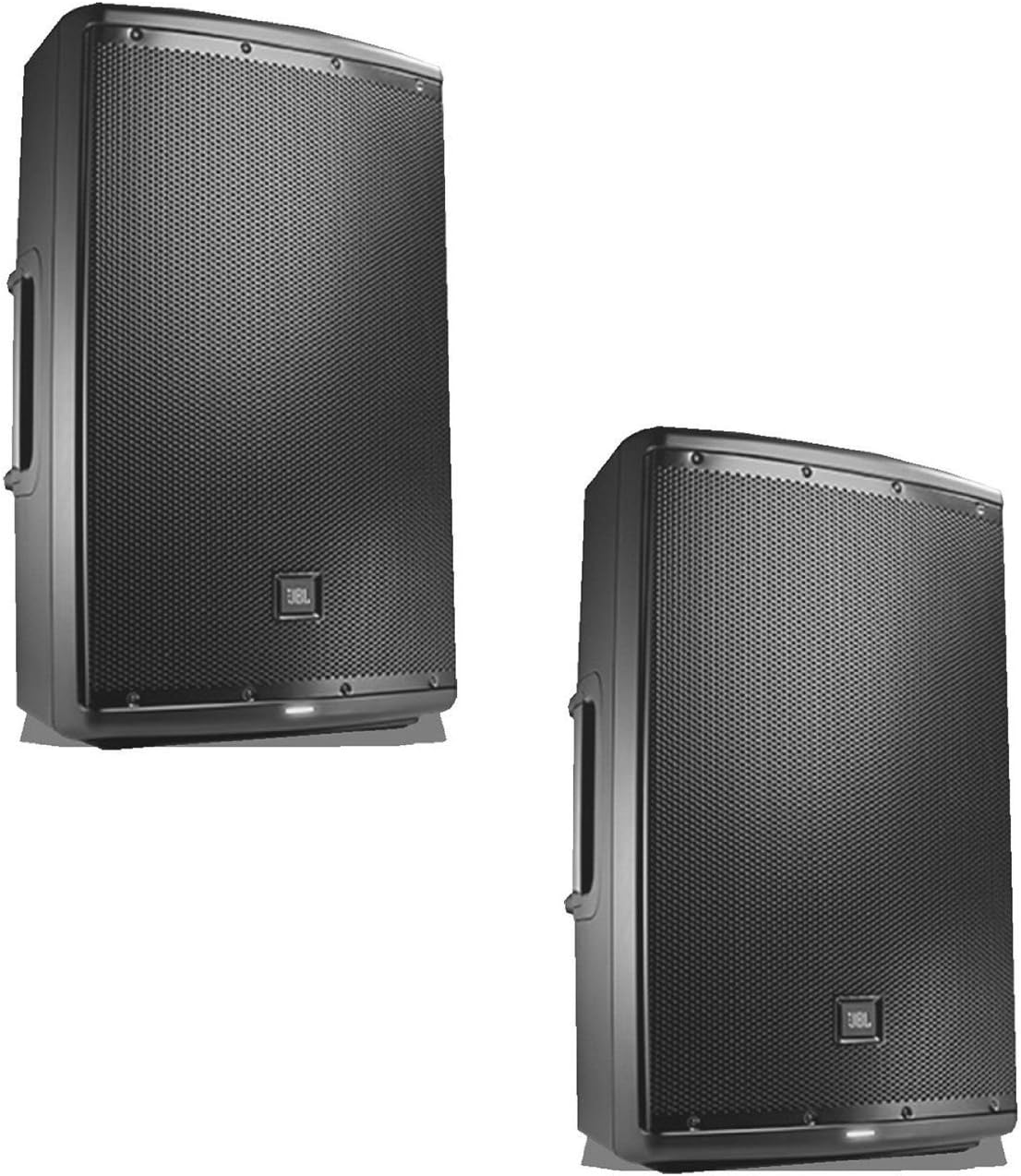PACKAGE! Two x JBL EON615 15" Two-Way Multipurpose Self-Powered Sound Reinforcement Portable Speakers