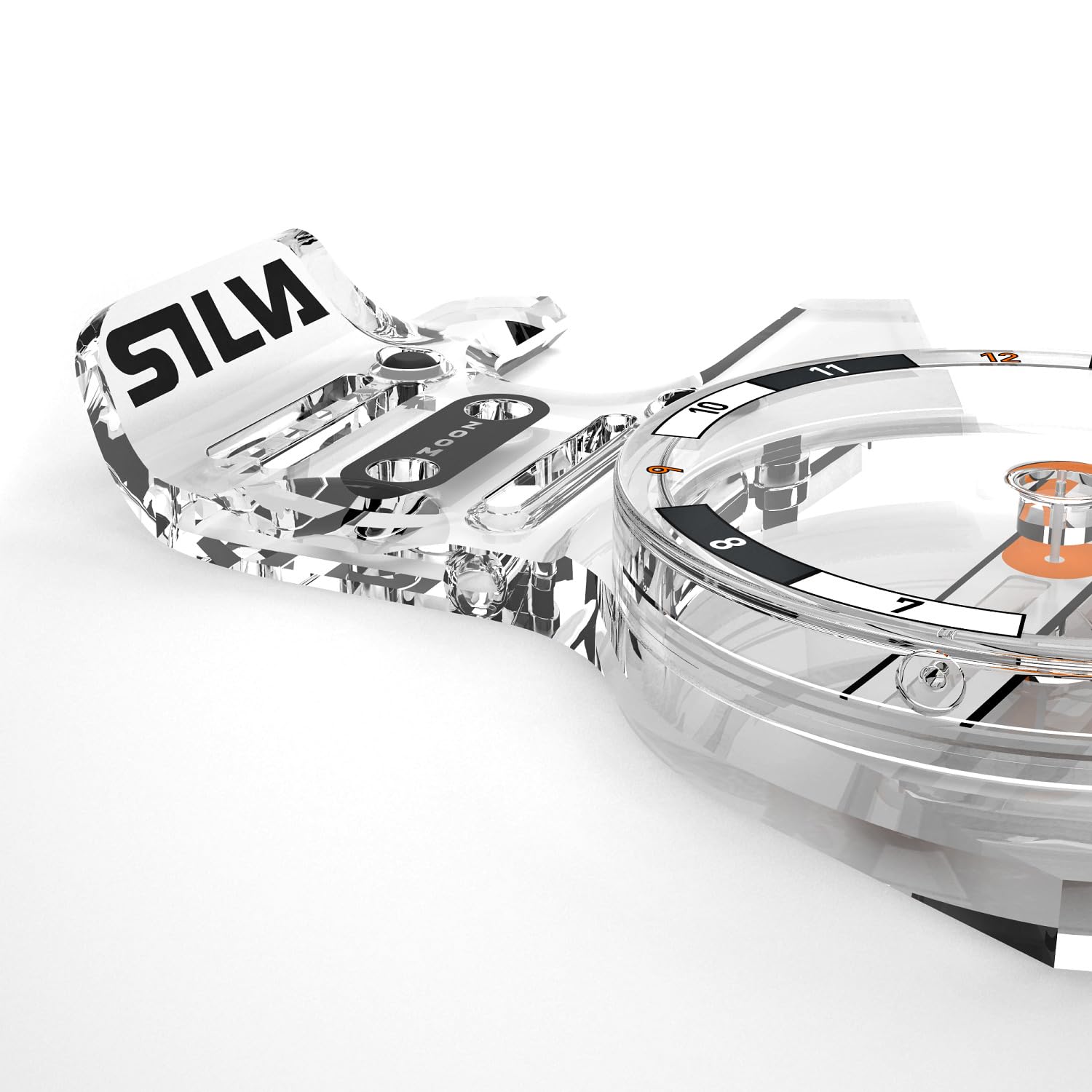 Silva Arc Jet S Kompass, durchsichtig, Standard